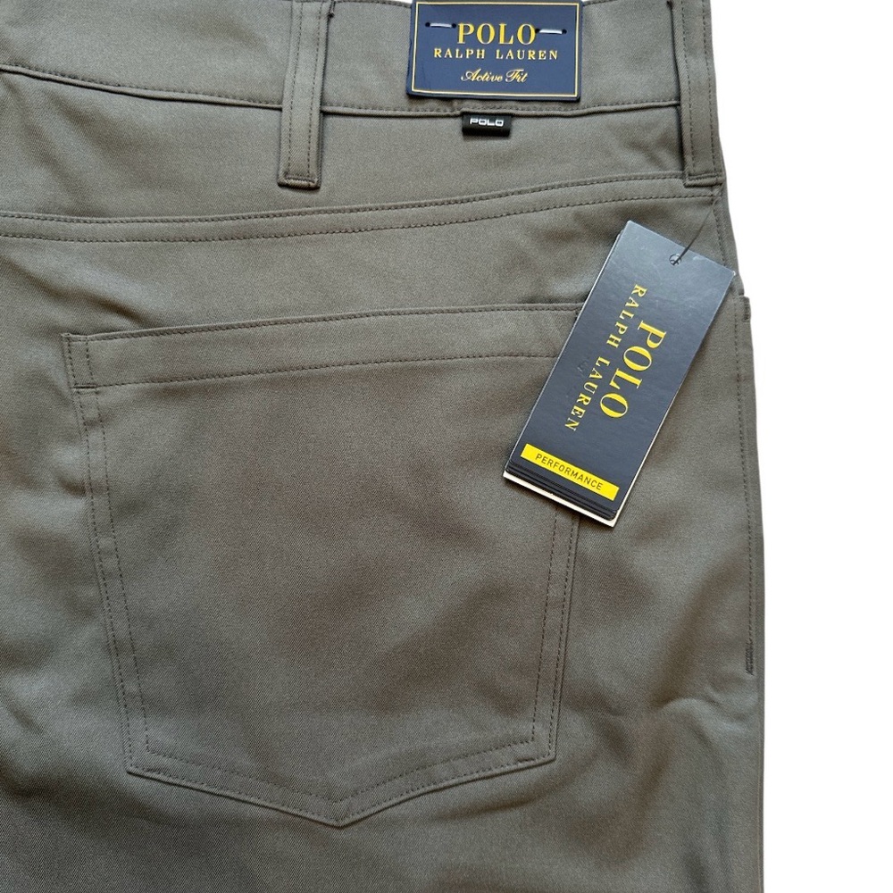 Polo by Ralph Lauren Performance pants Men’s 38WX32L Active Fit Gray Stretch